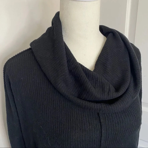 New Nordstrom Ribbed Cowl Neck Oversized Sweater - Picture 5 of 12